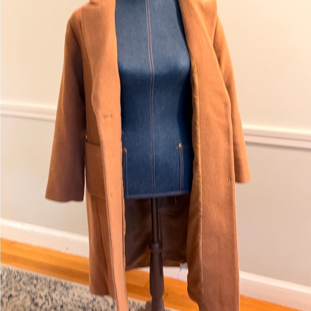 J. Crew Wool-blend patch-pocket topcoat - Picture 3 of 5